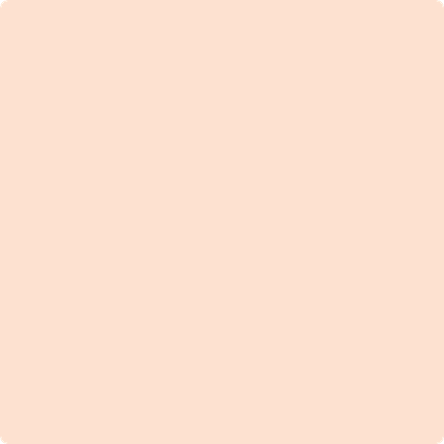 Benjamin Moore's 2014-60 Whispering Peach Paint Color