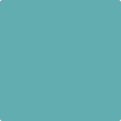 Benjamin Moore's 2049-40 Peacock Blue Paint Color