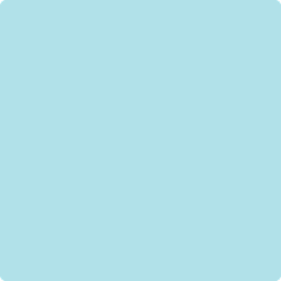 Benjamin Moore's 2056-60 Blue Sea Foam Paint Color