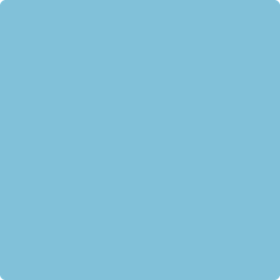 Benjamin Moore's 2058-50 Aquarium Blue Paint Color