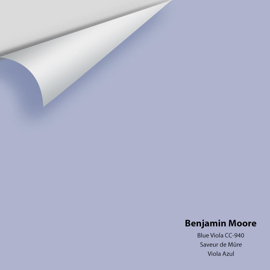 Digital color swatch of Benjamin Moore's Blue Viola 1424 Peel & Stick Sample available at Ricciardi BRothers in PA, DE, & NJ.
