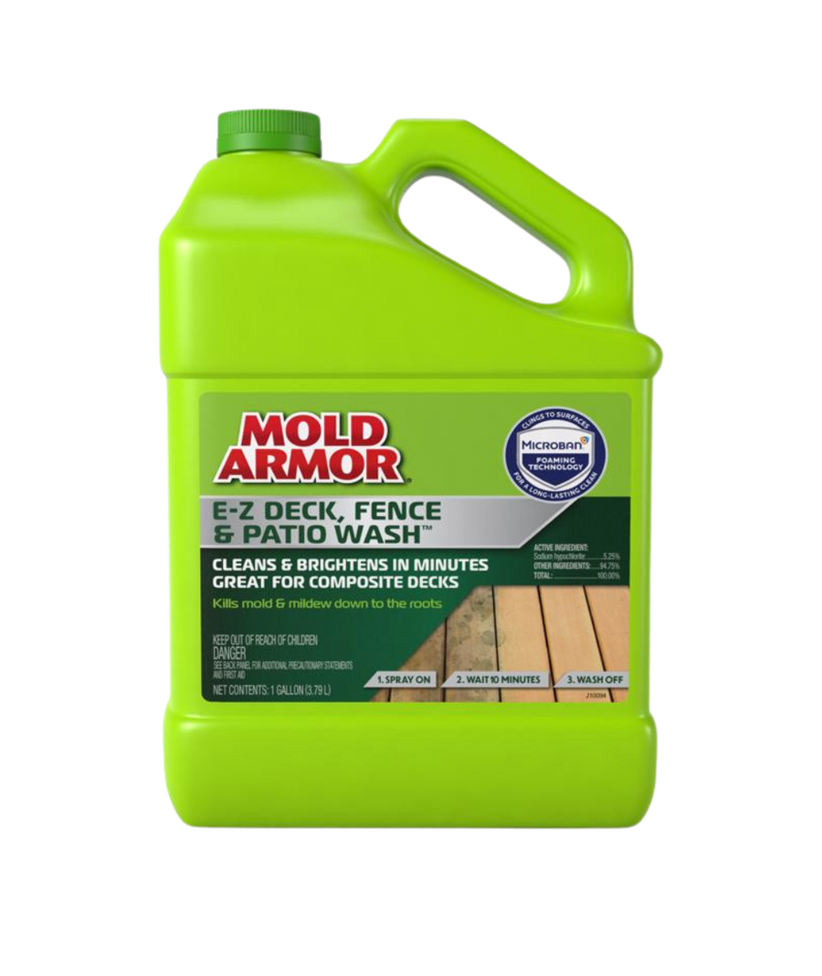 Mold Armor E-Z Deck, Fence & Patio Wash Gallon jug available at Ricciardi Brothers in Pennsylvania, New Jersey & Delaware.