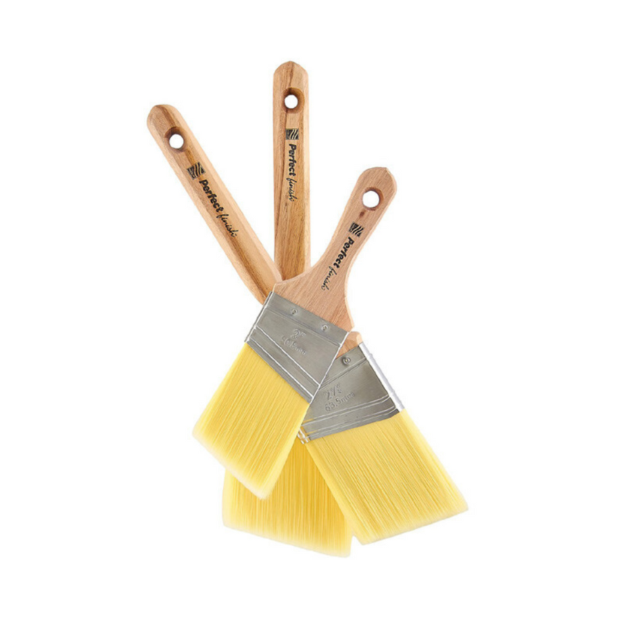 Nour Perfect Finish Angular Sash Brushes, available to shop online at Ricciardi Brothers in New Jersey.