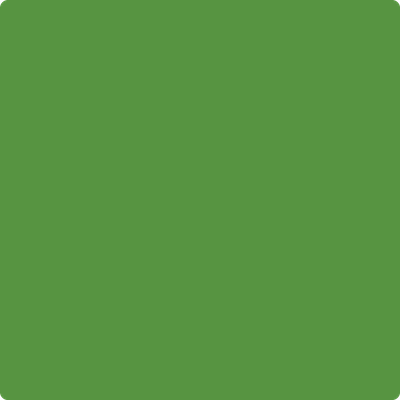 Benjamin Moore's 2029-10 Basil Green Paint Color