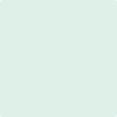 Benjamin Moore's 2037-70 Fresh Mint Paint Color
