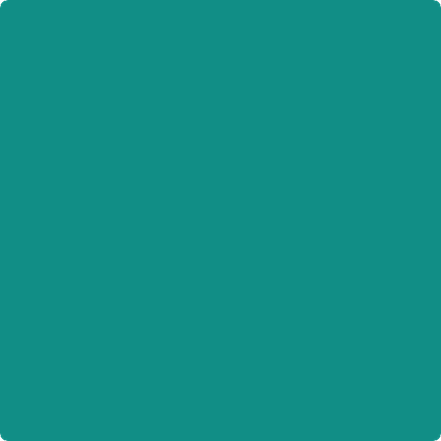 Benjamin Moore's 2048-30 Aruba Blue Paint Color