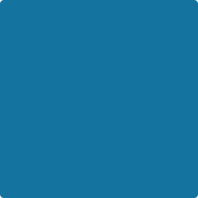 Benjamin Moore's 2059-30 Laguna Blue Paint Color