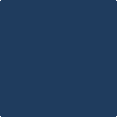 Benjamin Moore's 2060-10 Symphony Blue Paint Color