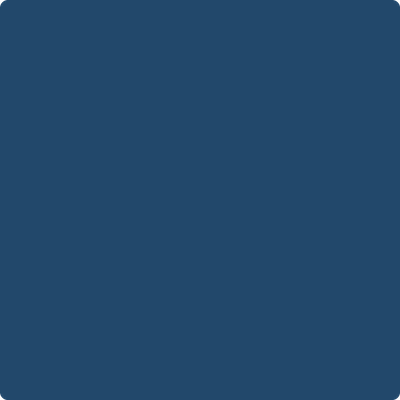 Benjamin Moore's 2063-20 Downpour Blue Paint Color