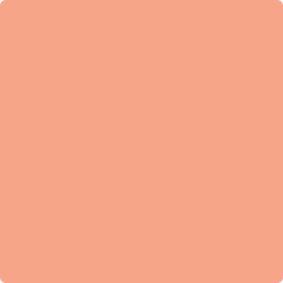 Benjamin Moore's 2169-40 Peach Cobbler Paint Color