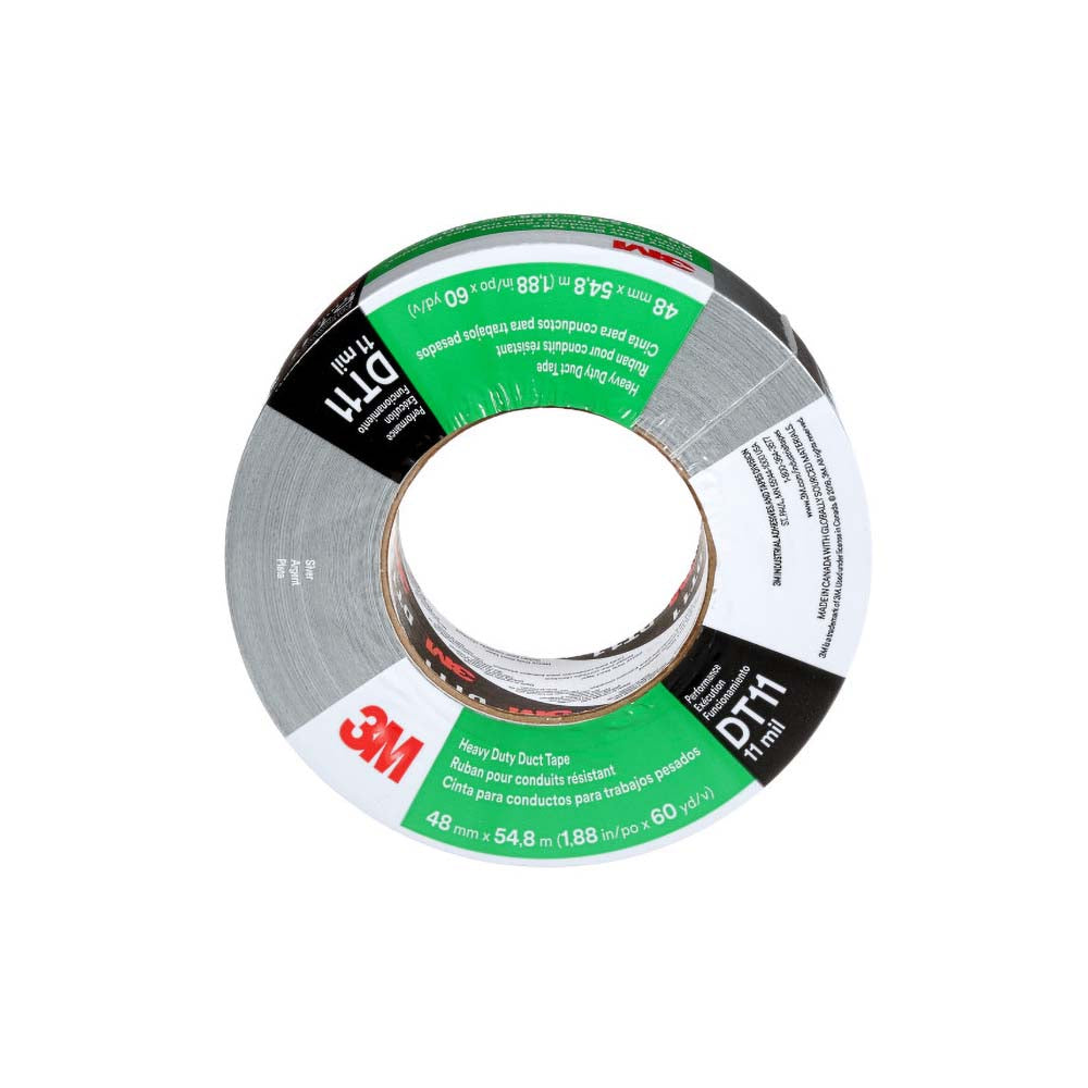 3M™ Heavy Duty Duct Tape (DT11 Silver), available at Ricciardi Brothers in NJ, DE & PA.