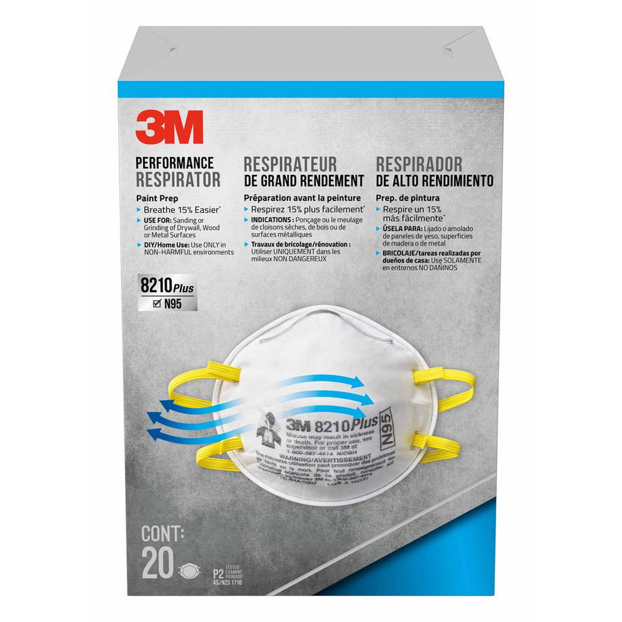 3M Performance Disposable Paint Respirator 20PK