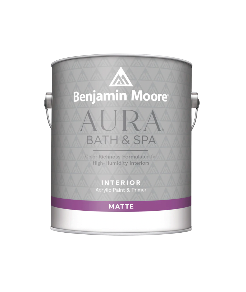 Benjamin Moore Aura Bath & Spa, available at Ricciardi Brothers.